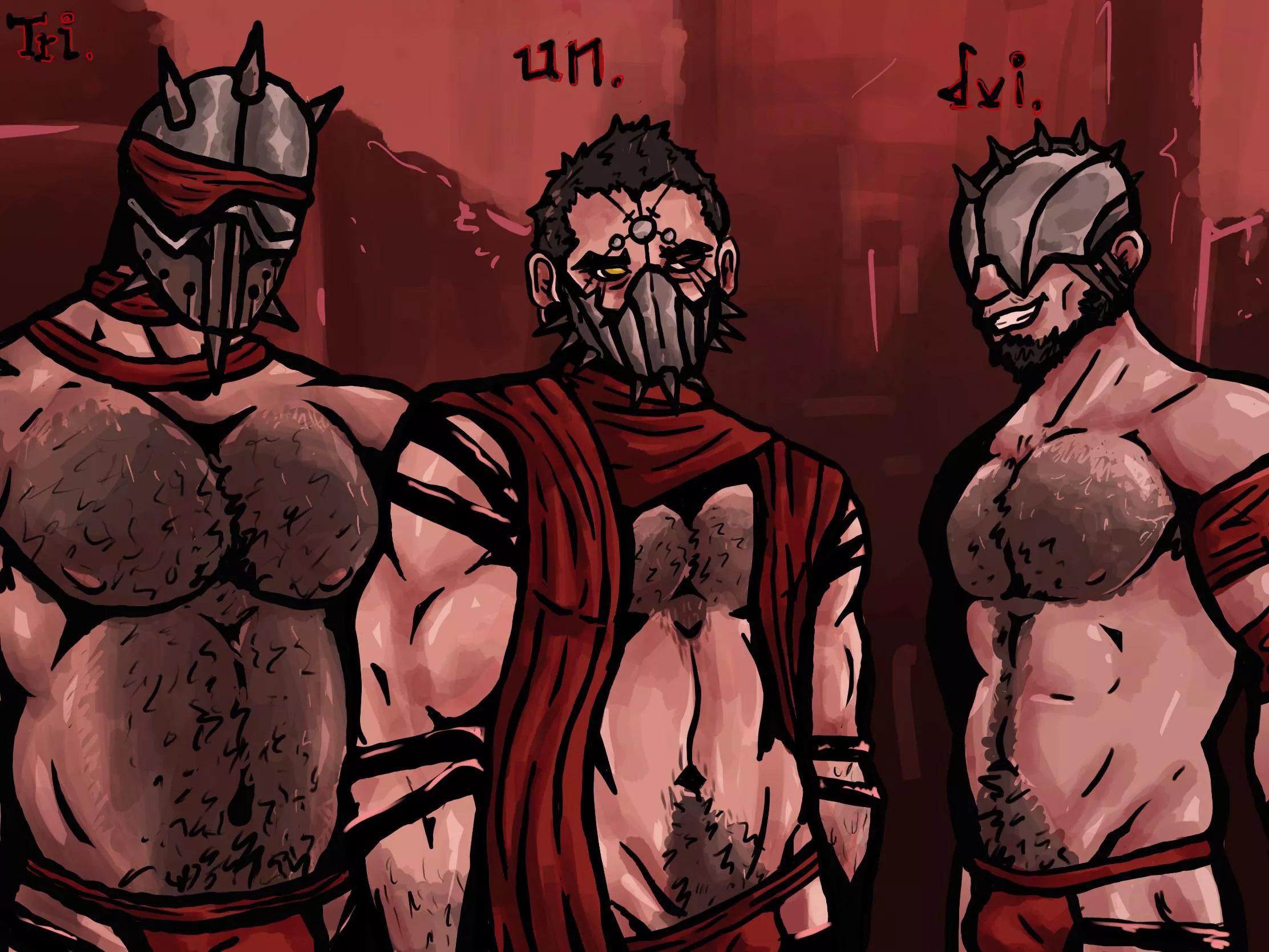 They’re brothers :3 (by me) posted by SatyrHimbo