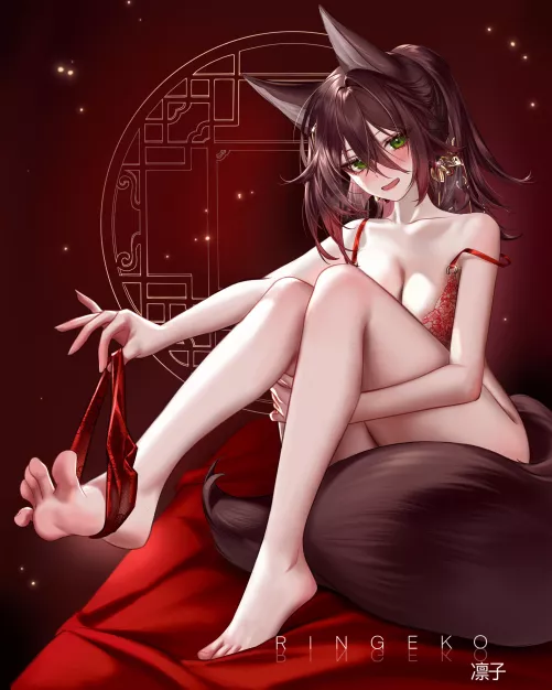 Undressing Tingyun Thighs [Honkai Star Rail] by ArmorXIII