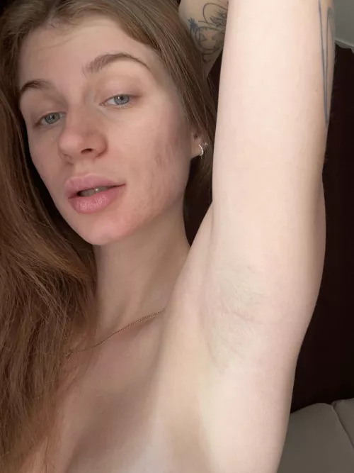 You can lick my whole body, but I know that your fav part is this armpit by positivesight