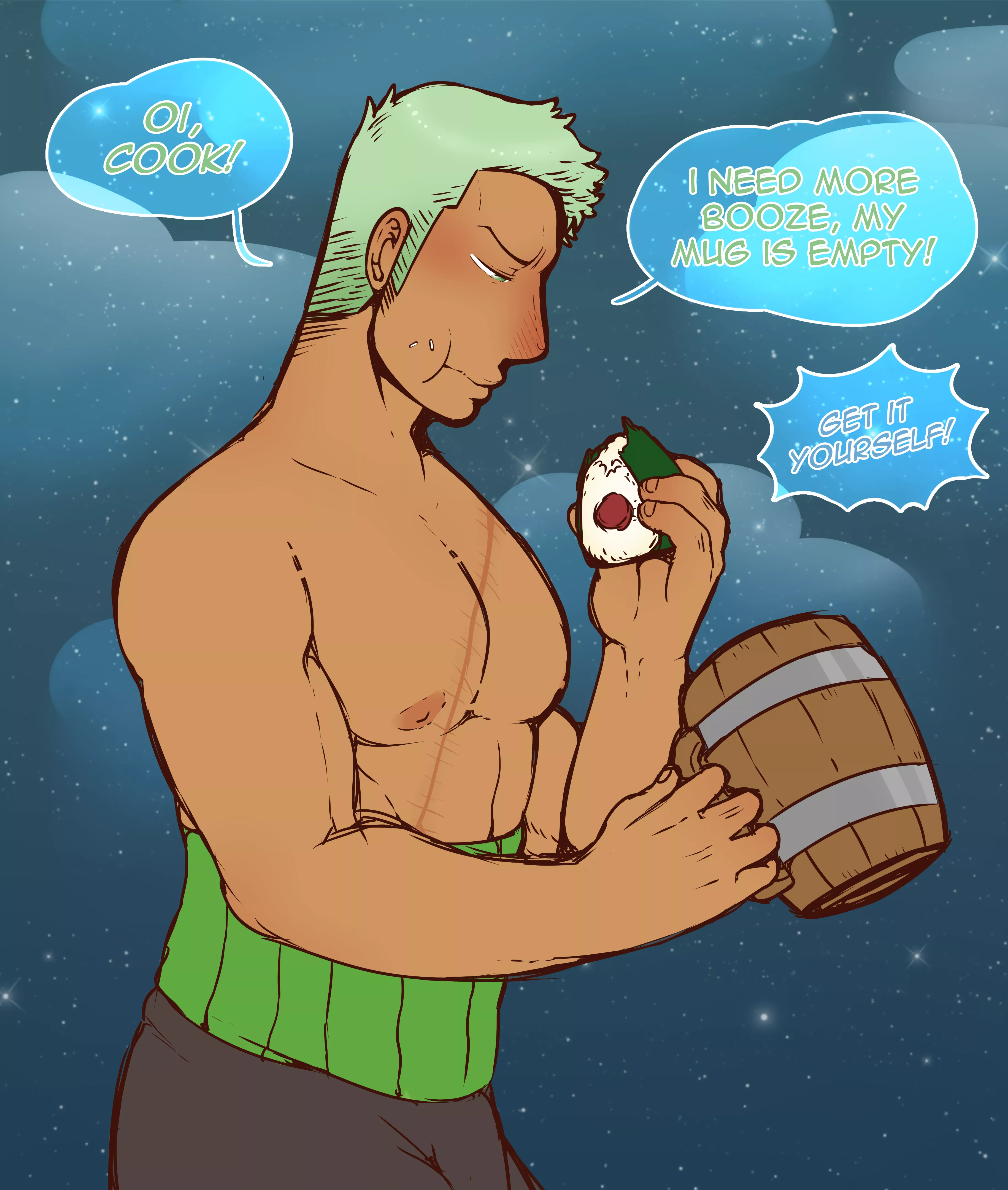 Zoro (DarkChibiShadow) posted by DarkChibiShadow