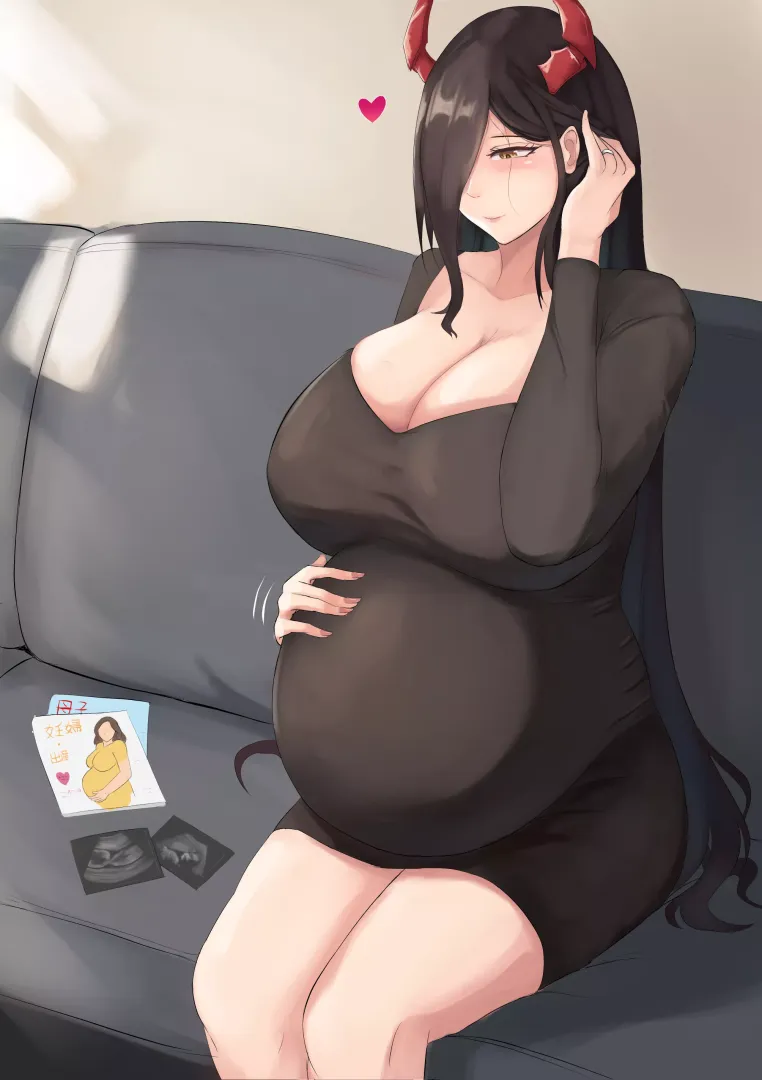 A happy mother by the artist botsu by DryFollowing4690