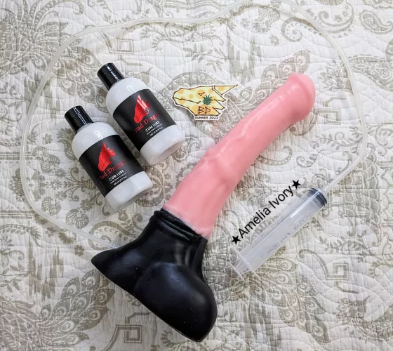 And an extra free cum lube?? Maybe they thought I didn't get enough for a large Chance unflared 😳 by thogh_high_bi