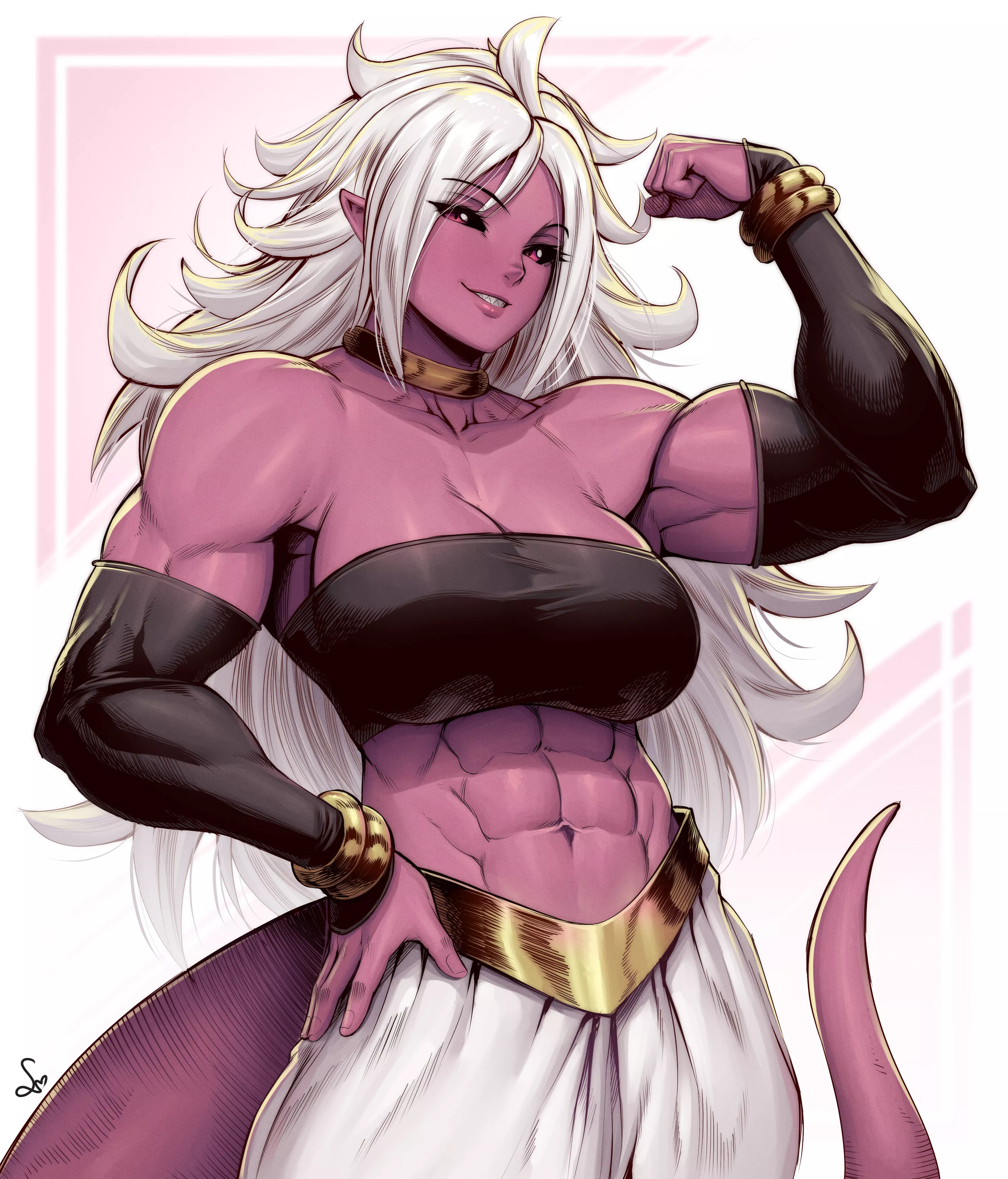 Buff Android 21 (Artist: SpeedL00ver] posted by ComaOfSouls