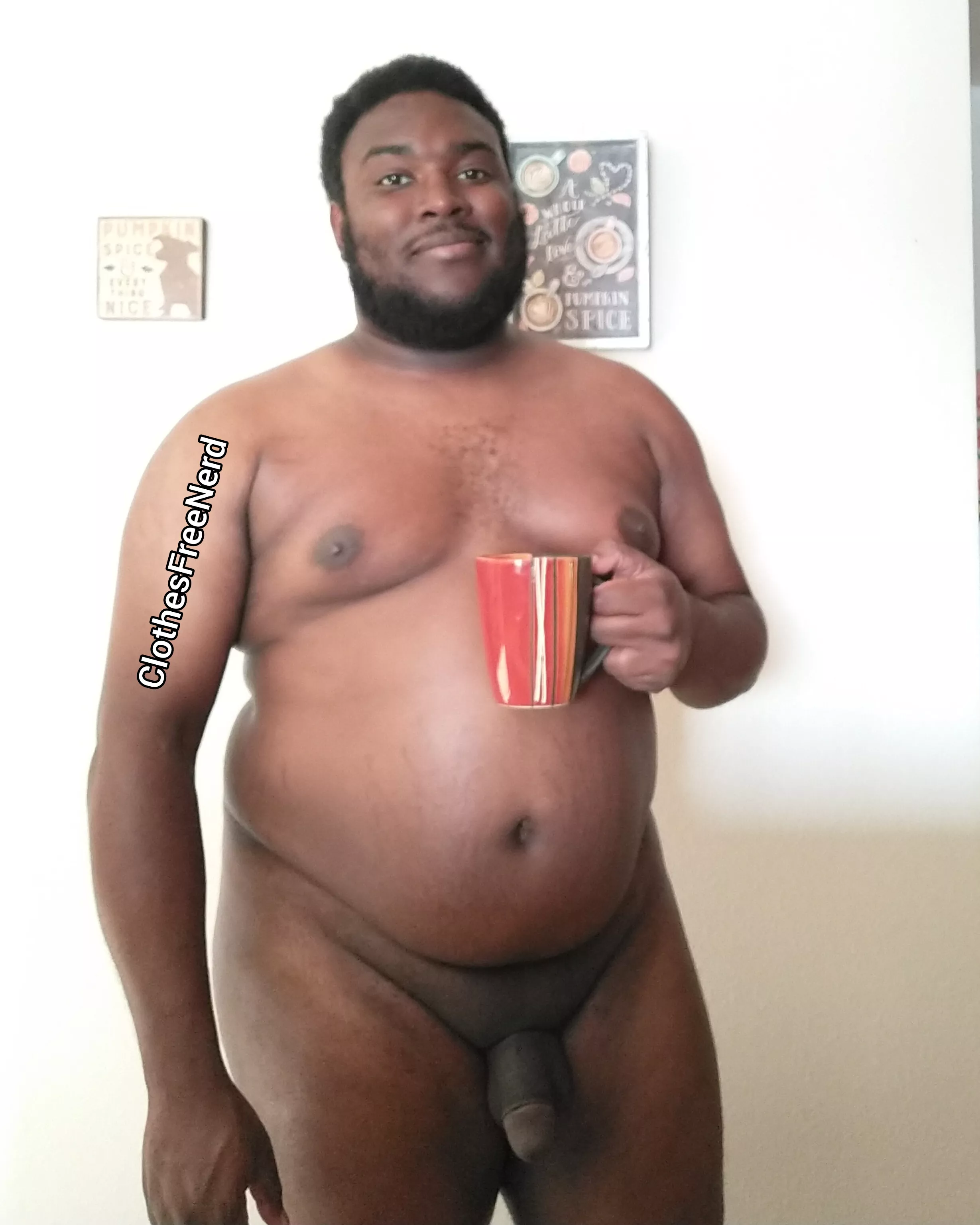 Embracing the morning sun and sipping on my coffee. ☀️ There's no better way to start a Sunday posted by clothesfreebrotha