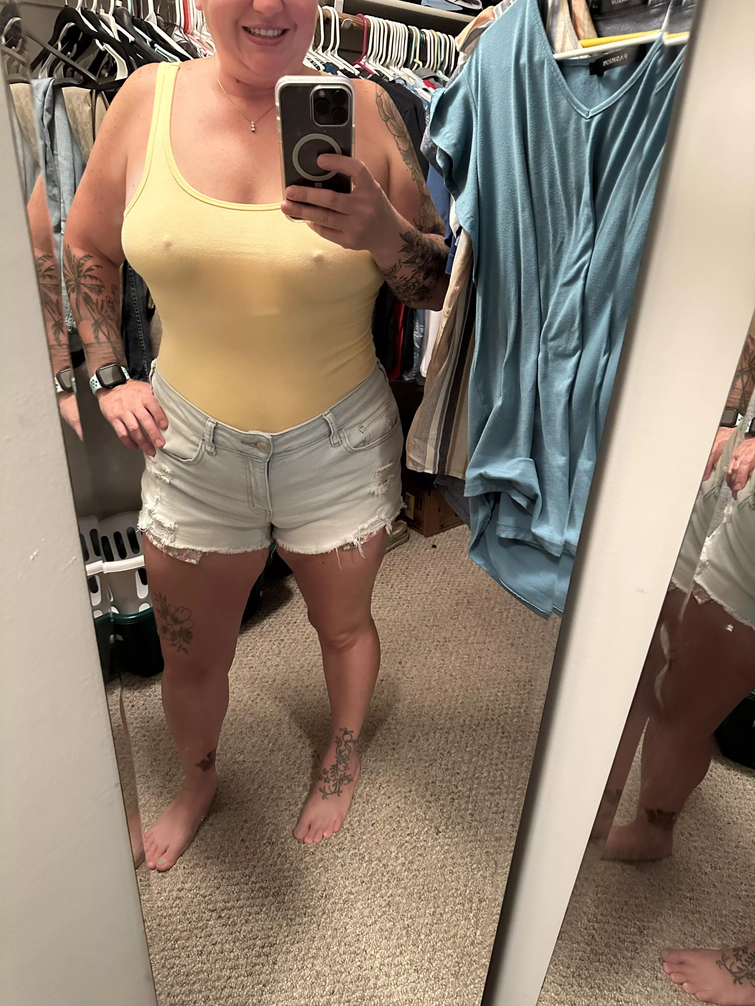 First post here. Hope you like it. Happy Saturday 🥰 posted by mygoodwetness