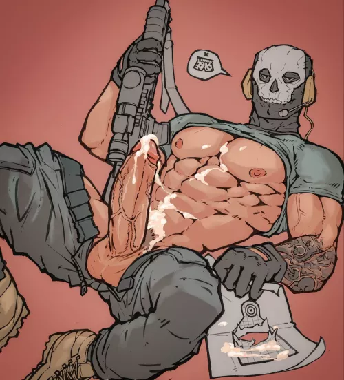 Ghost being the hottest guy ever by Competitive_Cod285