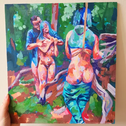 'Grip me like an animal' by me by ham-sandwitch47