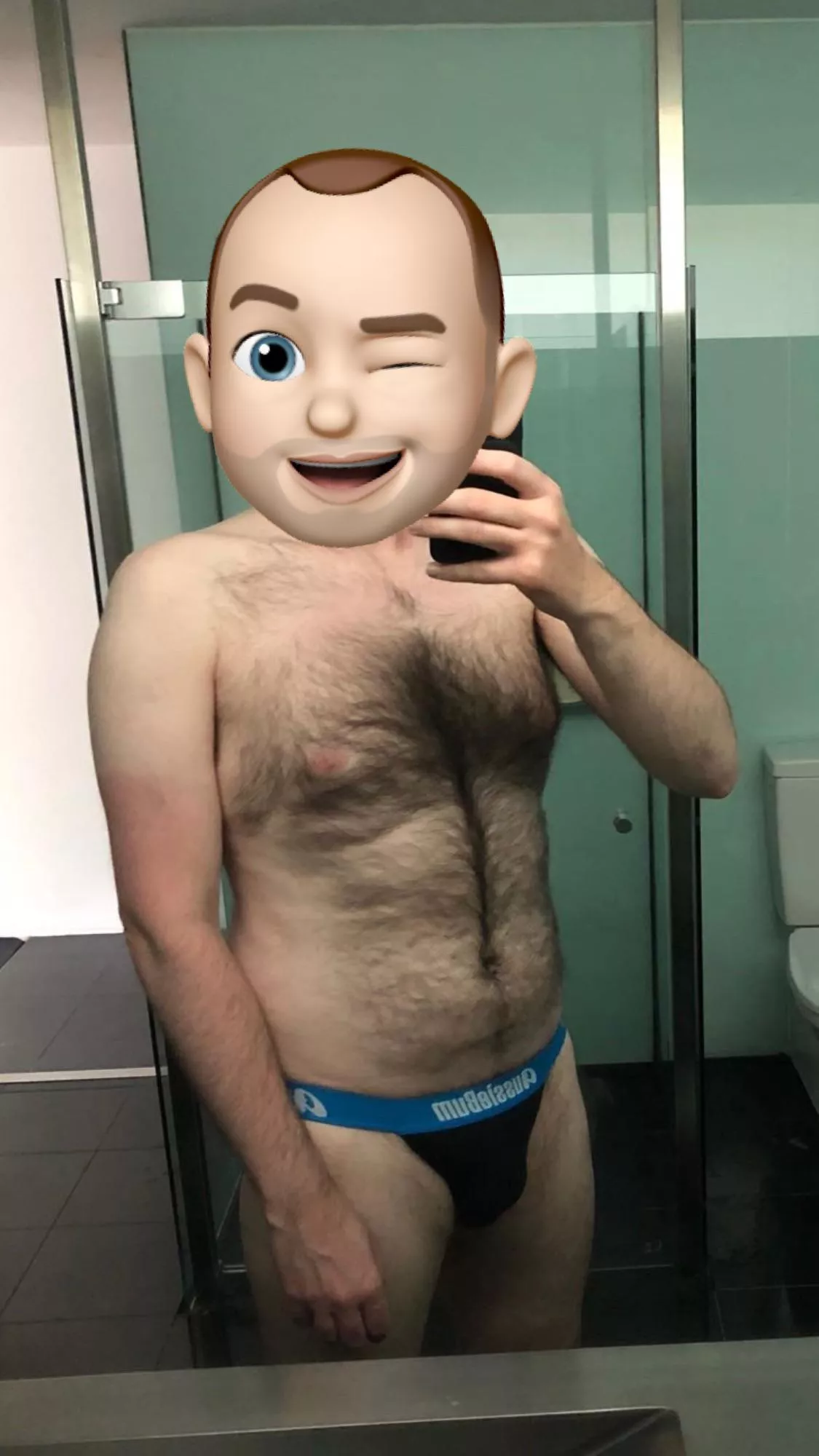 I have a farmer’s tan after being out all day. Clearly I’m not a farmer, I doubt many farmers wear jockstraps. I’d love to be proved wrong though. posted by Richardse110