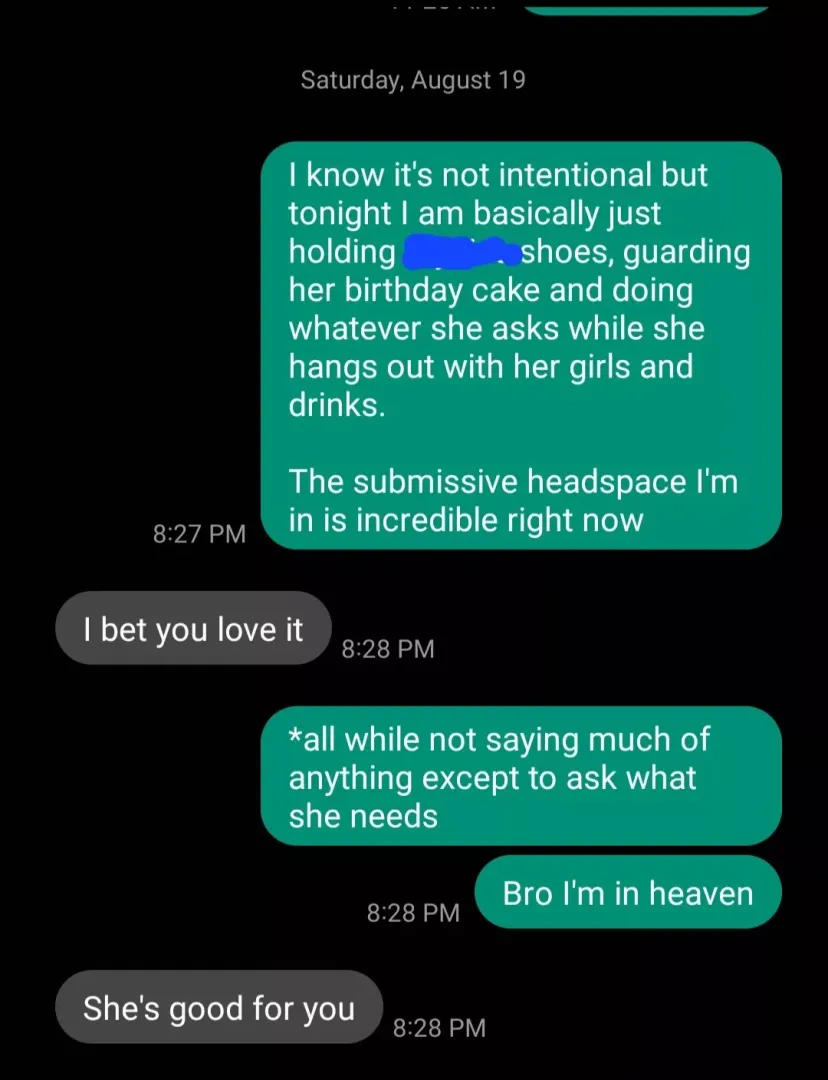 I'm out celebrating Momma Kitties birthday with her friends tonight and I realized something that I had to tell my best friend/coven sister about posted by Djandyt