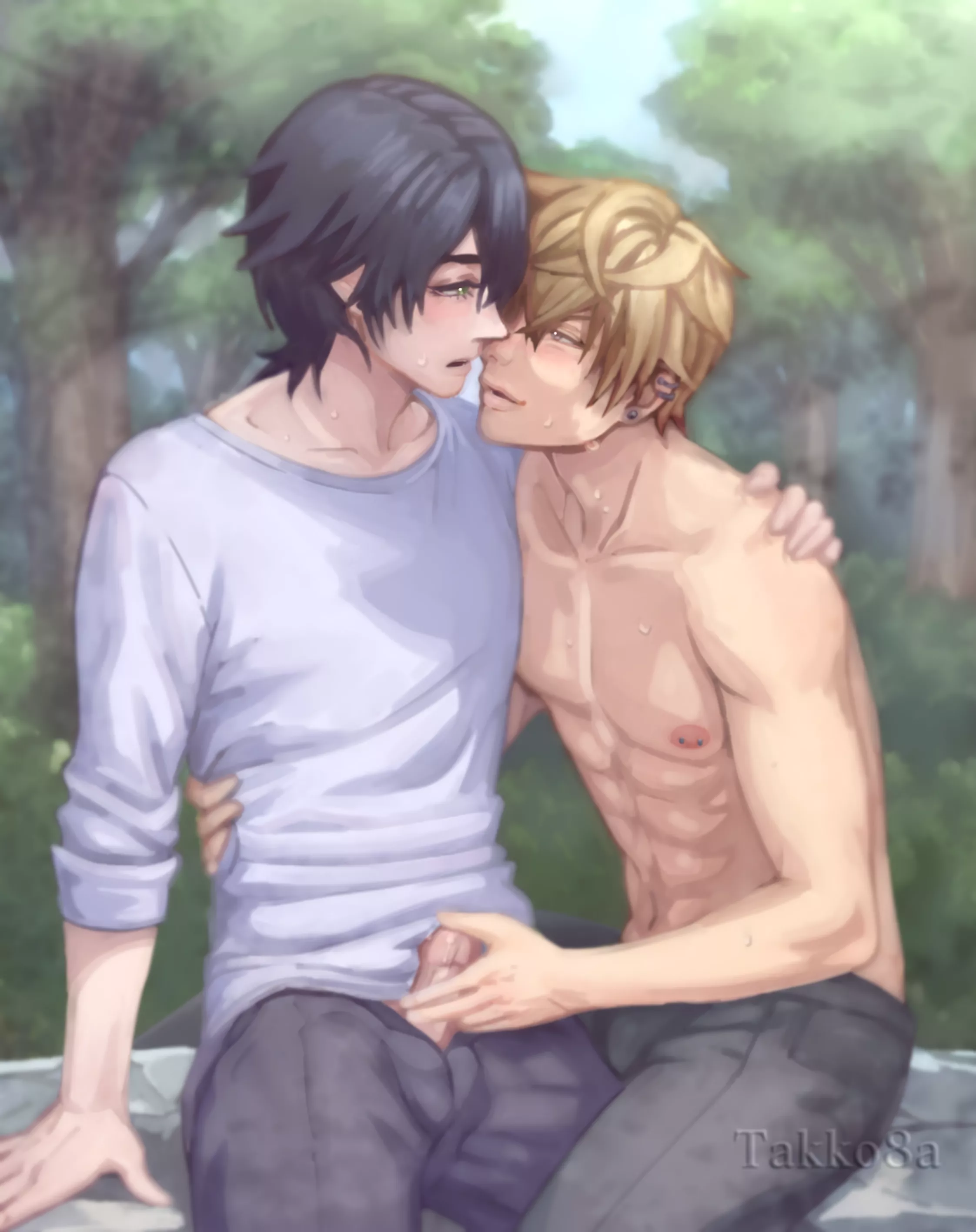 [Original] I bring you another drawing with two of my boys 💕 posted by Senpaitaco-sama