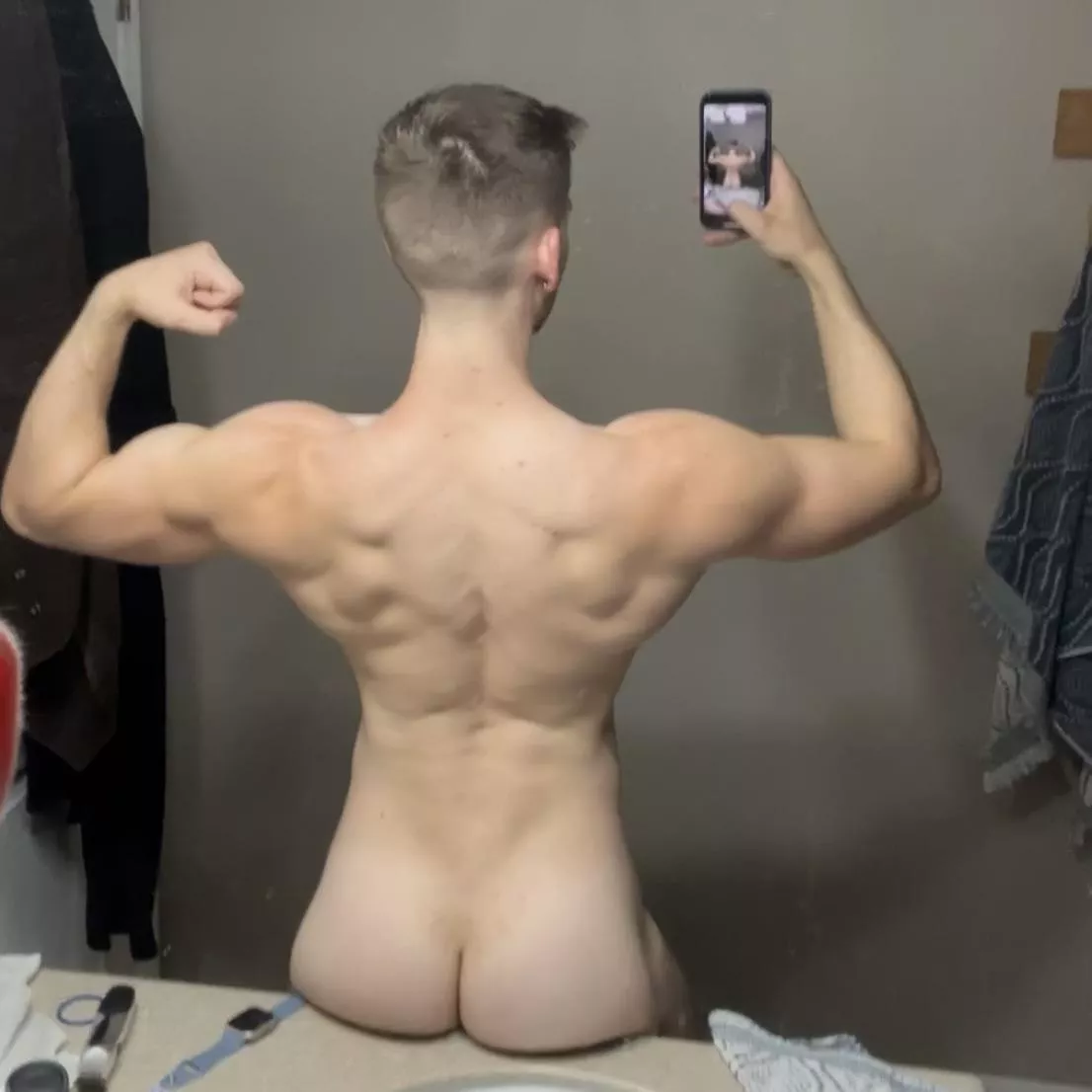 Someone want a muscle bottom? posted by shyboyadam