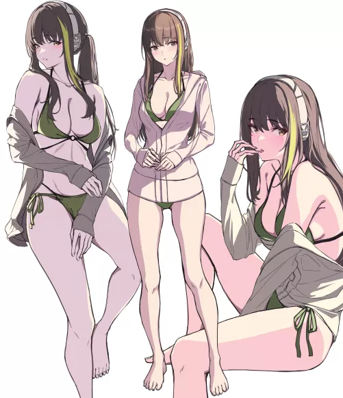 Swimsuit M4A1 Thighs [Girls Frontline] by ArmorXIII