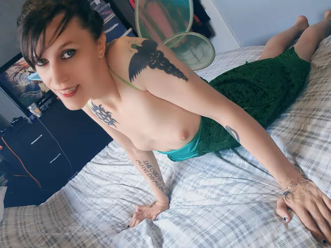Tiny Tinkerbell tits for you 🥰🥰 by postsissyslut