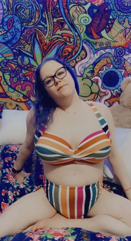 Who likes my colorful busty curves? by KarissaKaeBae