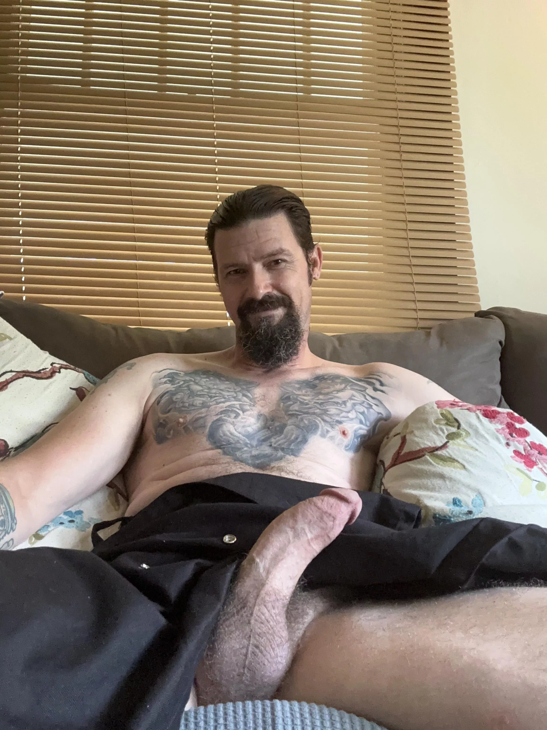Who wants to relax with this (43) daddy on this Sunday? posted by BikerBeau