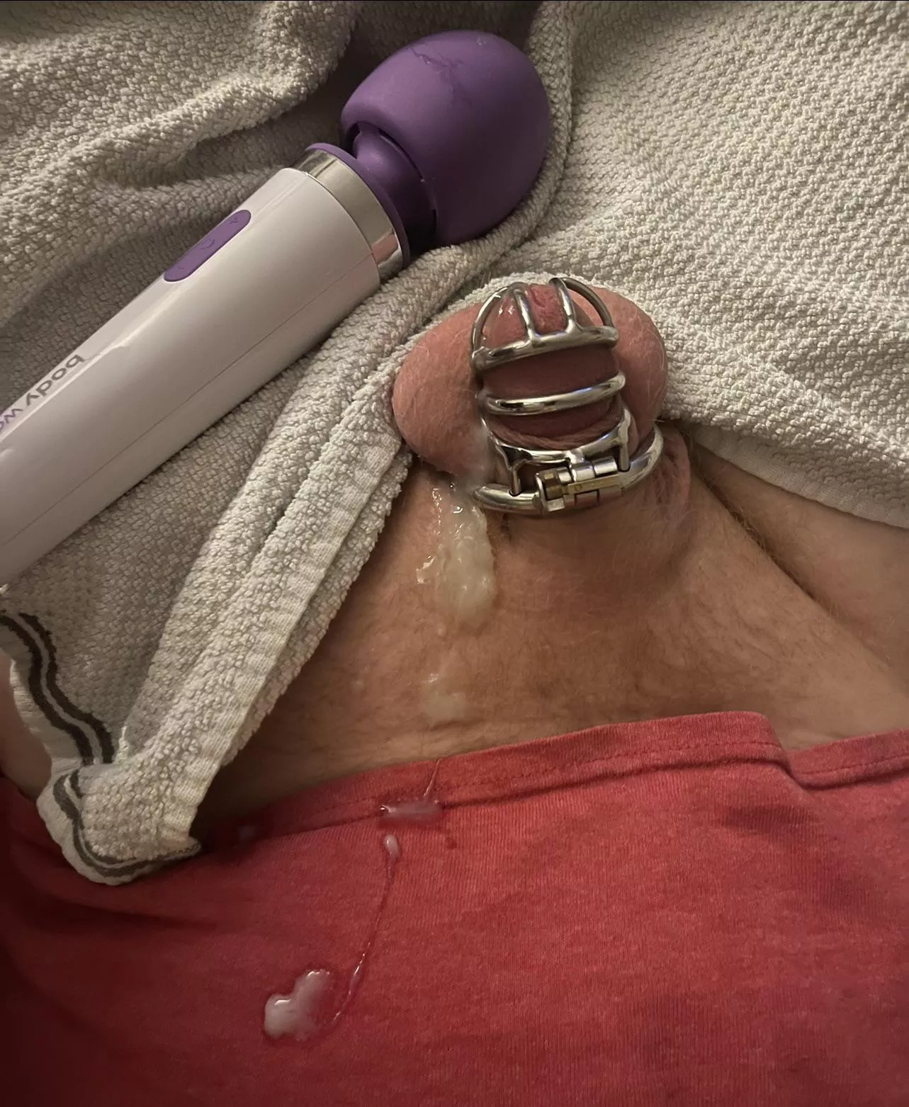 Wife decided to give keyholding a try. This was my reward, and her training. posted by disgruntledSir