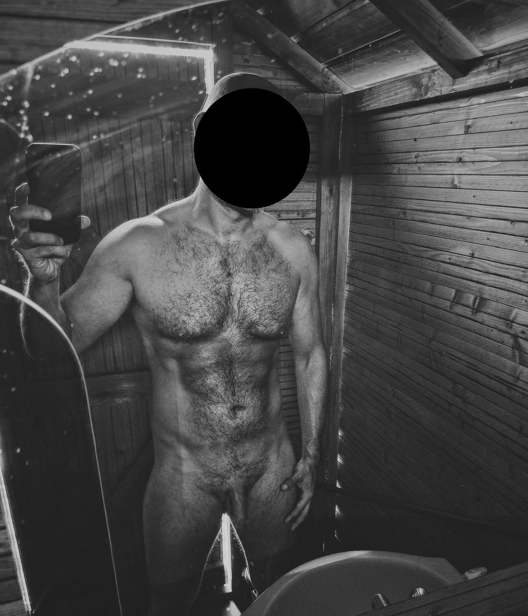 Bathroom cabin posted by dilfandbeard