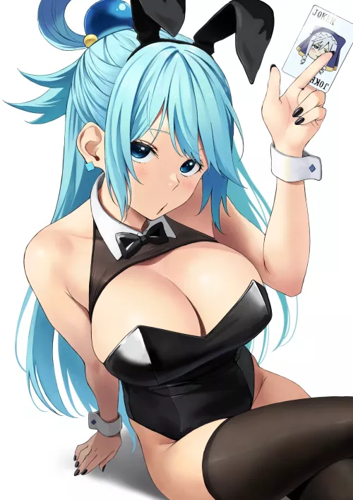 Bunny Aqua [Konosuba] by CheetahSperm18