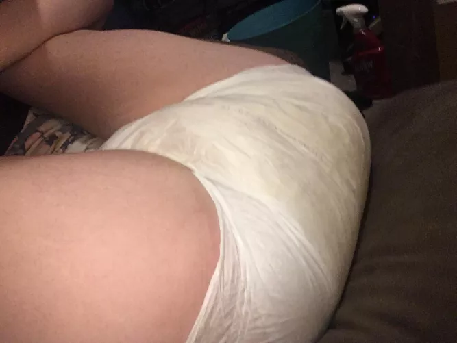 Daddy just put it on and it’s already Soaked! 🙈 by ProfessionalZebra550