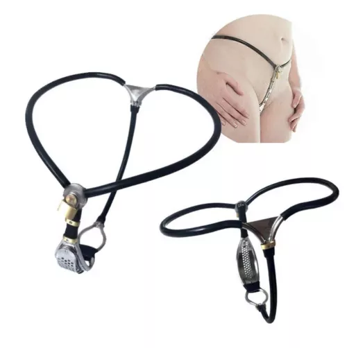 going to the bathroom in a belt by cozycloudd