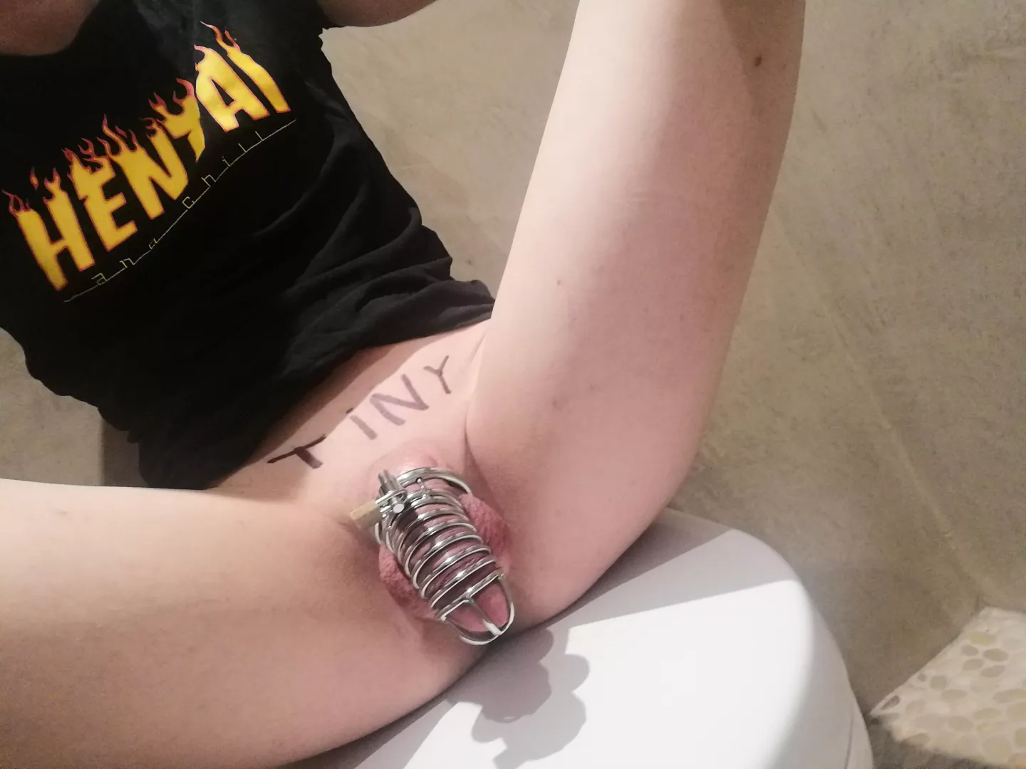 Have you tried fucking a sissy girl with a cage on? posted by Cryptographer-Fluffy