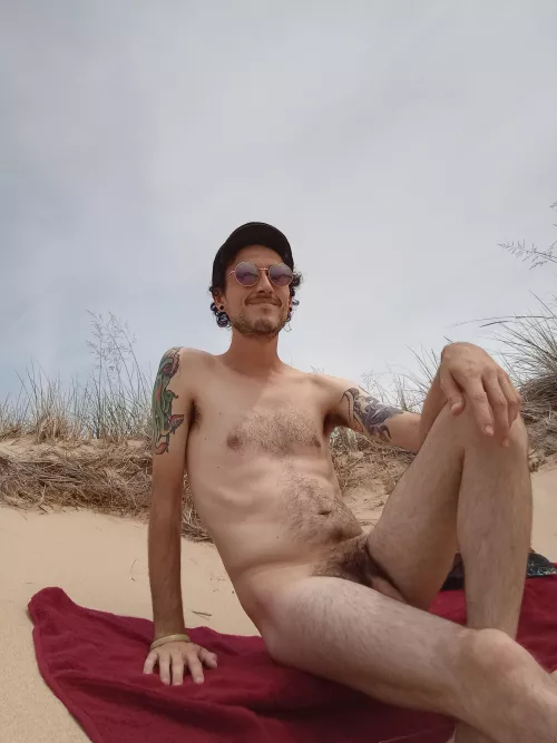 I've never been nude on a beach before! Proud of this one lol by AllCaptain_Crow30