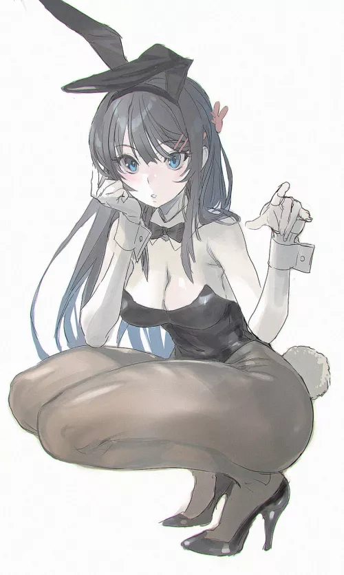 Mai Sakurajima [Bunny Girl Senpai] by CheetahSperm18
