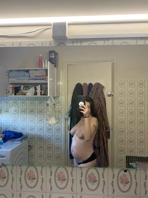 Mommy is waiting in the bathroom by Hour_Figure224