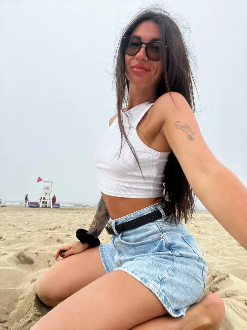 No sun, but still love to dating on the beach by North-Conclusion-283