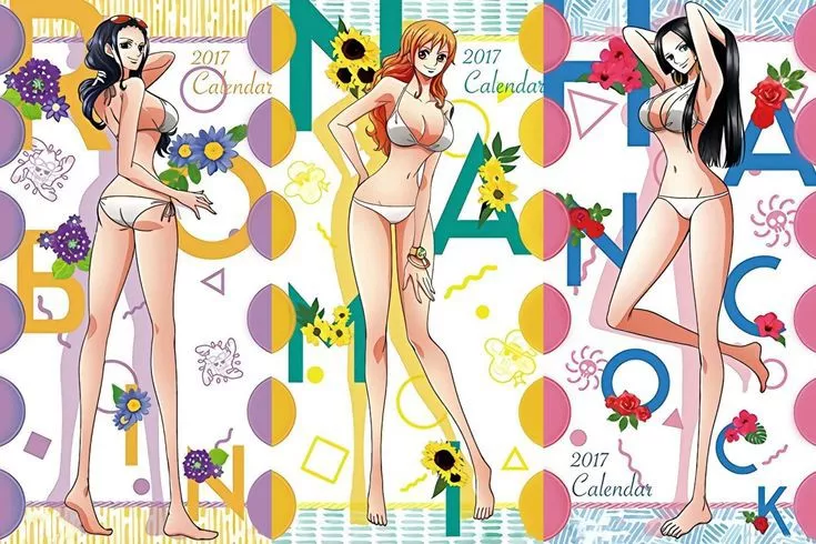 One piece swimsuit calander 2017 posted by Dark_Moon_17