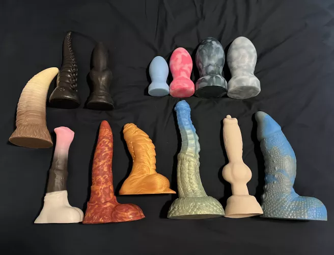 Straight male and this is my collection so far. (Also have two masturbators) by Hoof-101