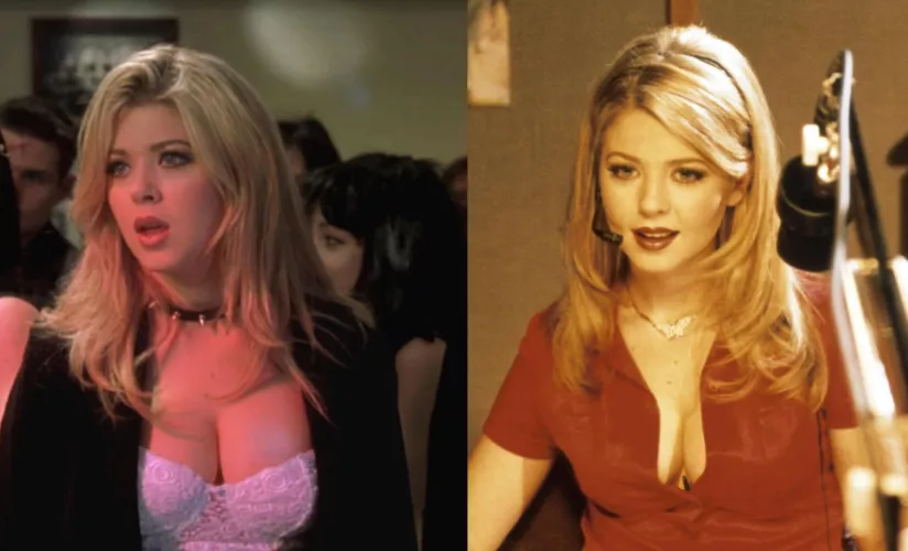 Tara Reid had me stroking throughout Urban Legend by dmo12291986