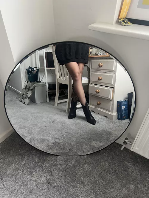 Tattoos and sheer tights by SweetSoleSarah