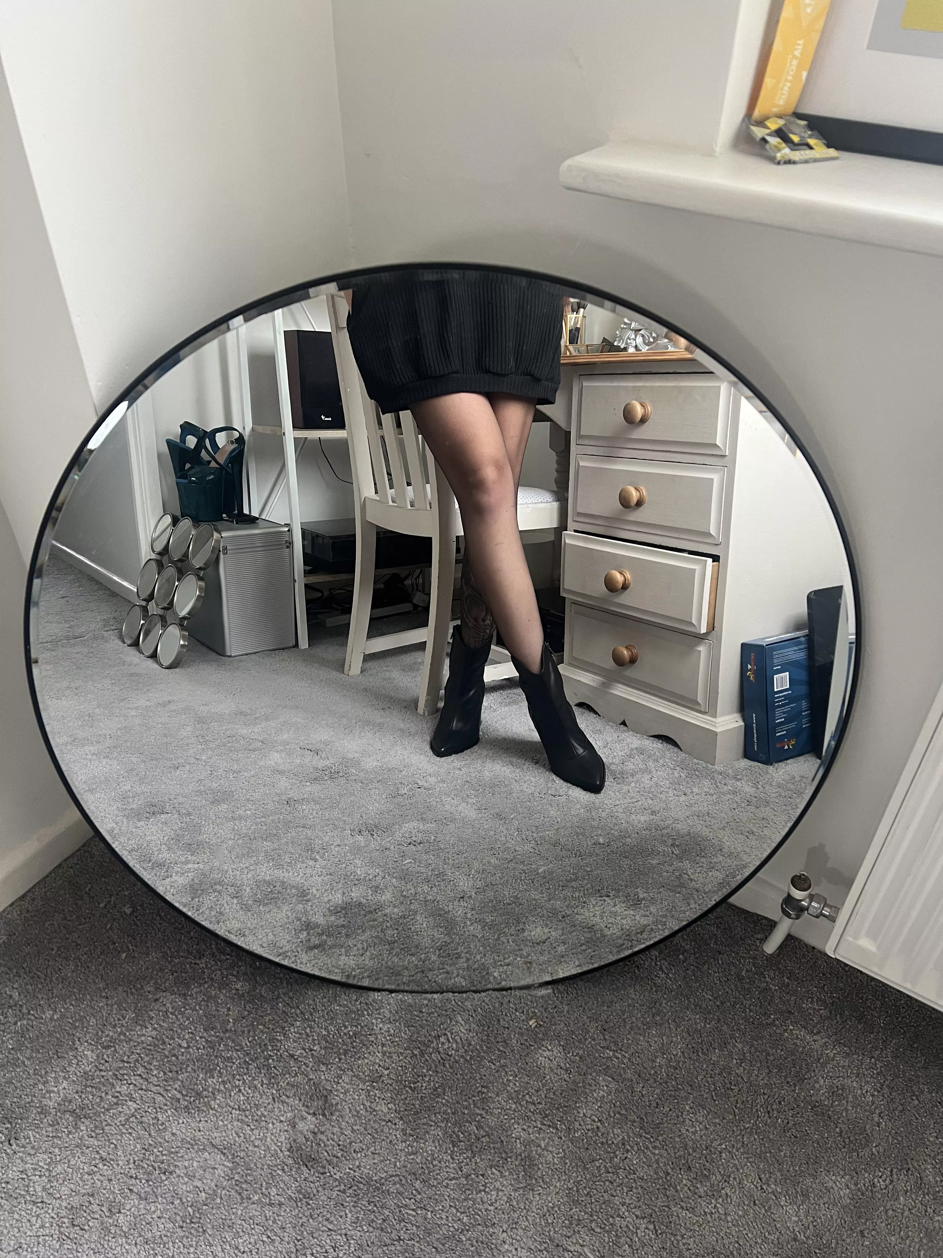 Tattoos and sheer tights posted by SweetSoleSarah