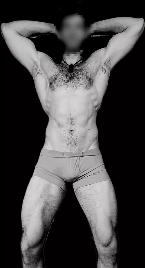 Working out in my undies. by curiousandquiet