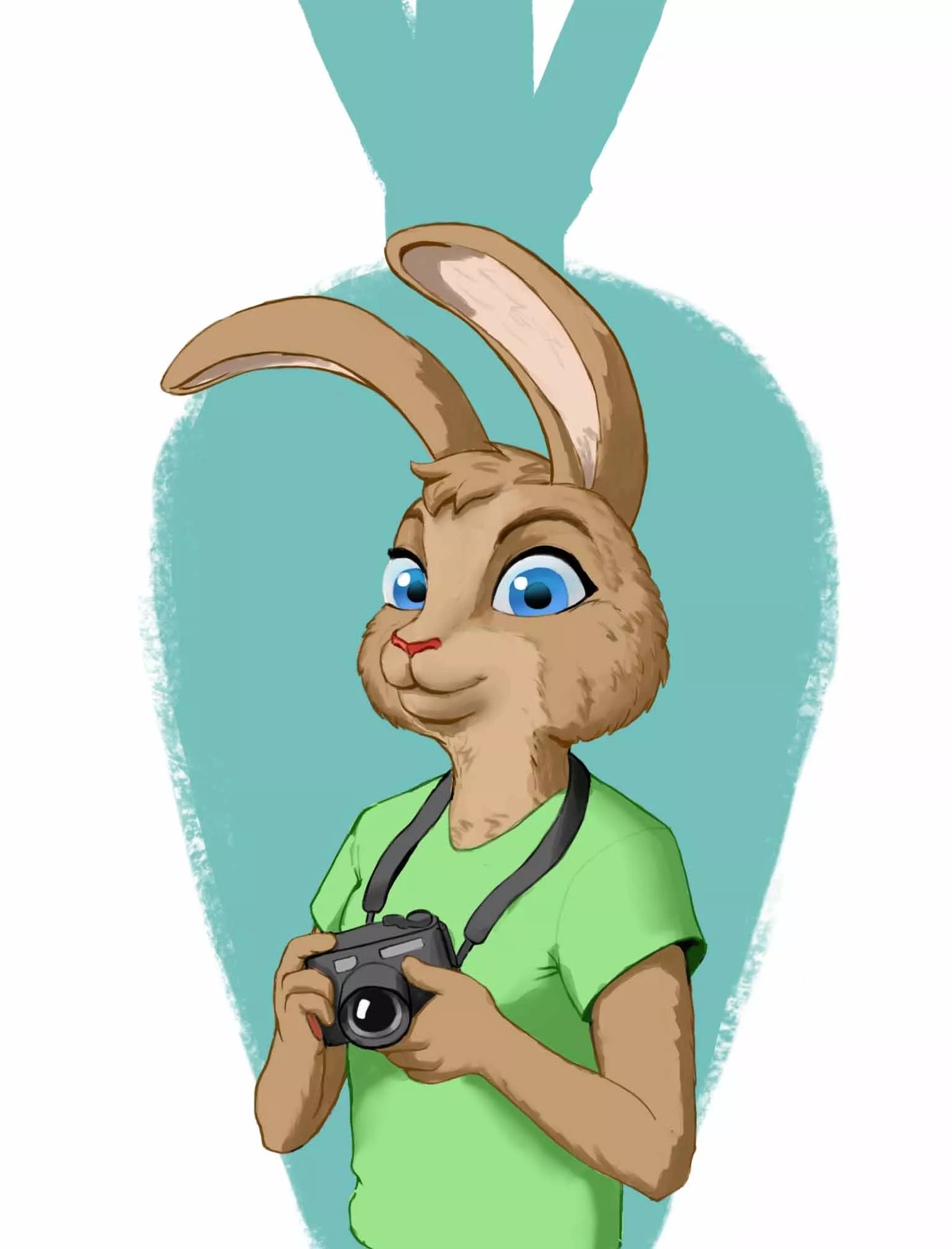 (Art by me) Does anyone here likes bunnies? posted by CaiodeLucas_Art