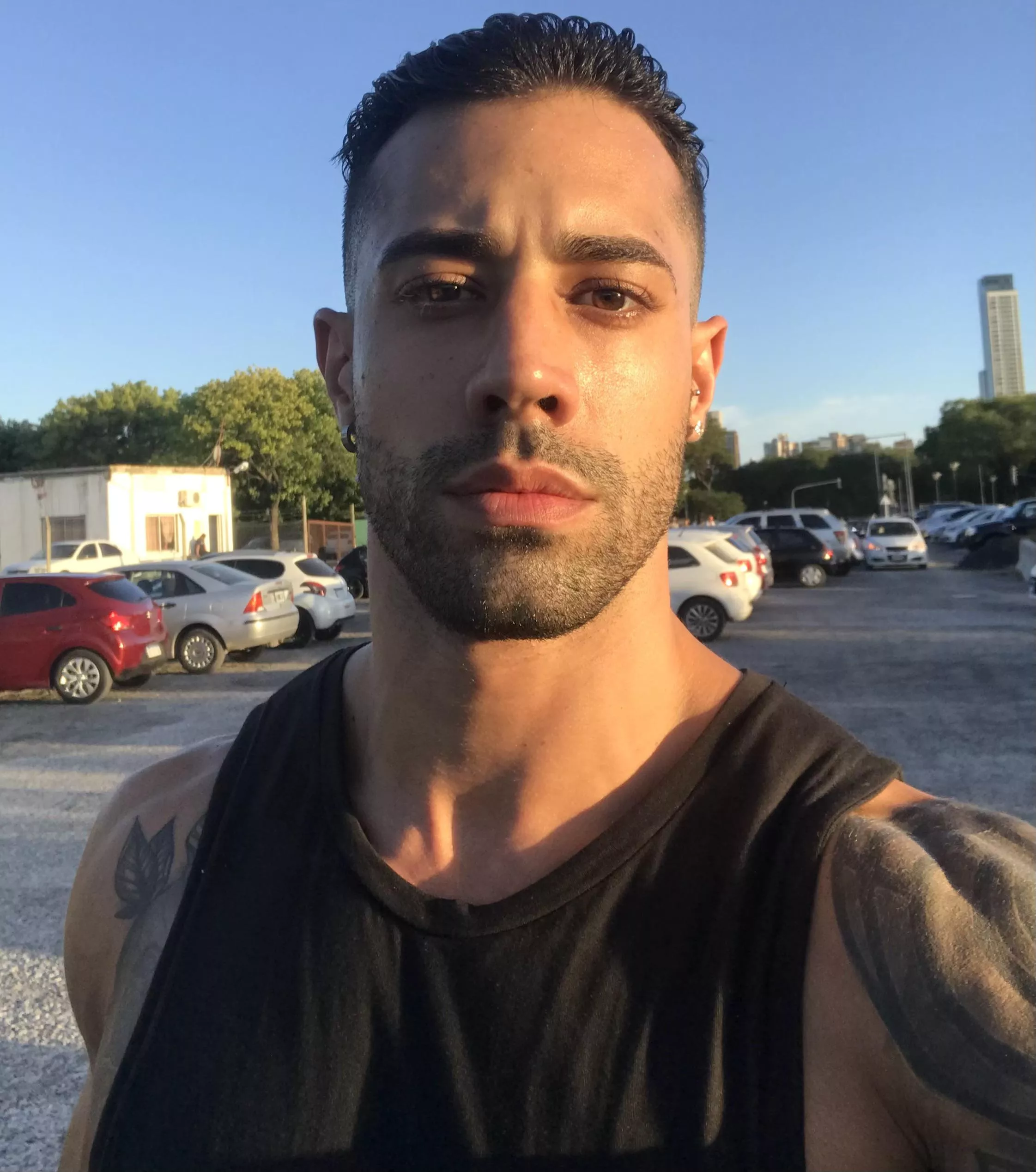 Do I seem very serious? 🤨 posted by TattooedMuscled