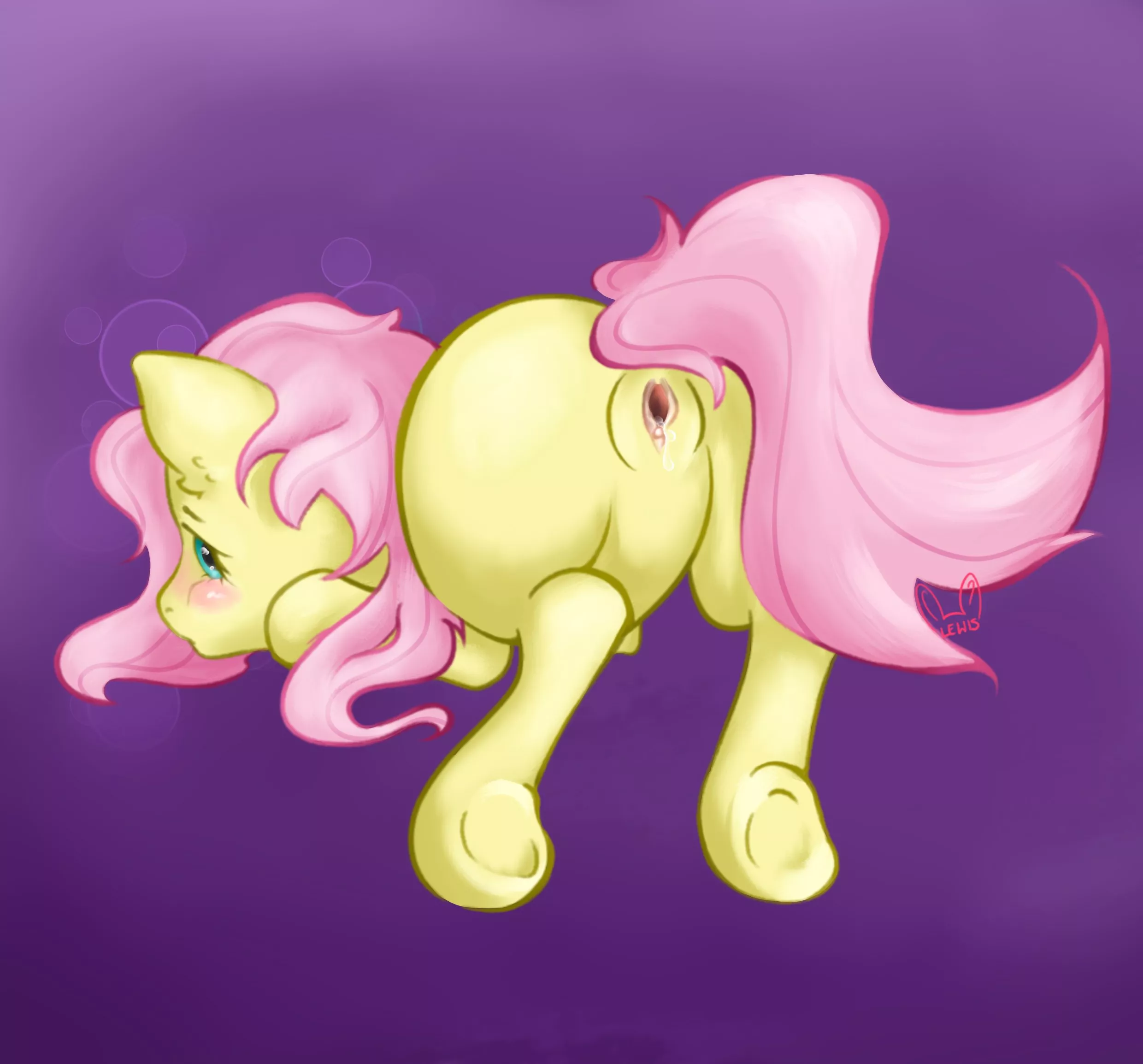 Fluttershy being a cutie as always posted by Teodoww