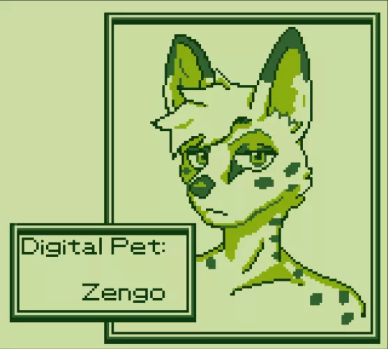 Gameboy Pet (art by me) by zengoswerv