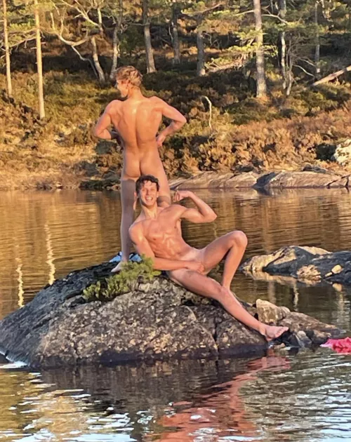 Going for a swim by maintotheman