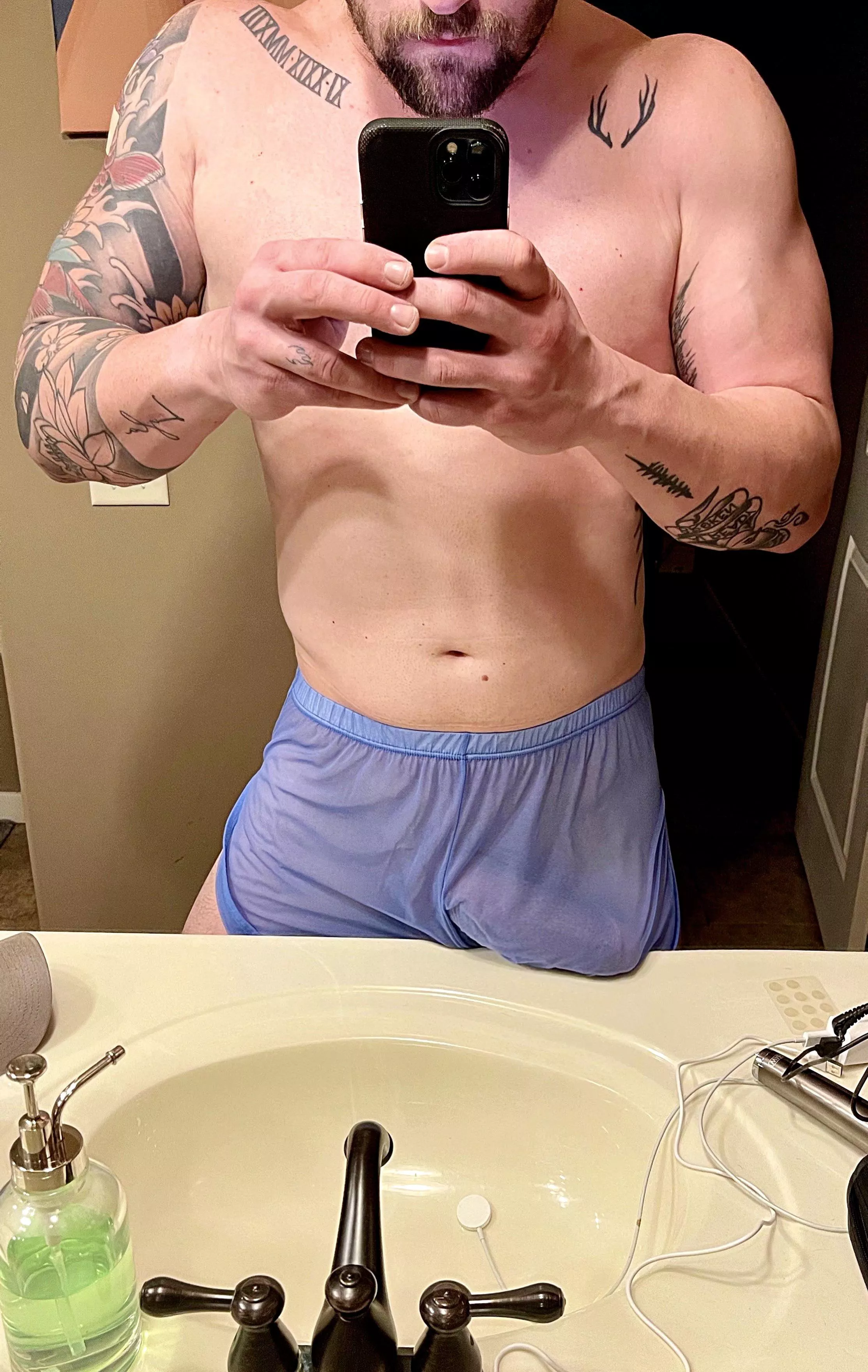 My shorts may be too revealing… posted by thickdickdilfff