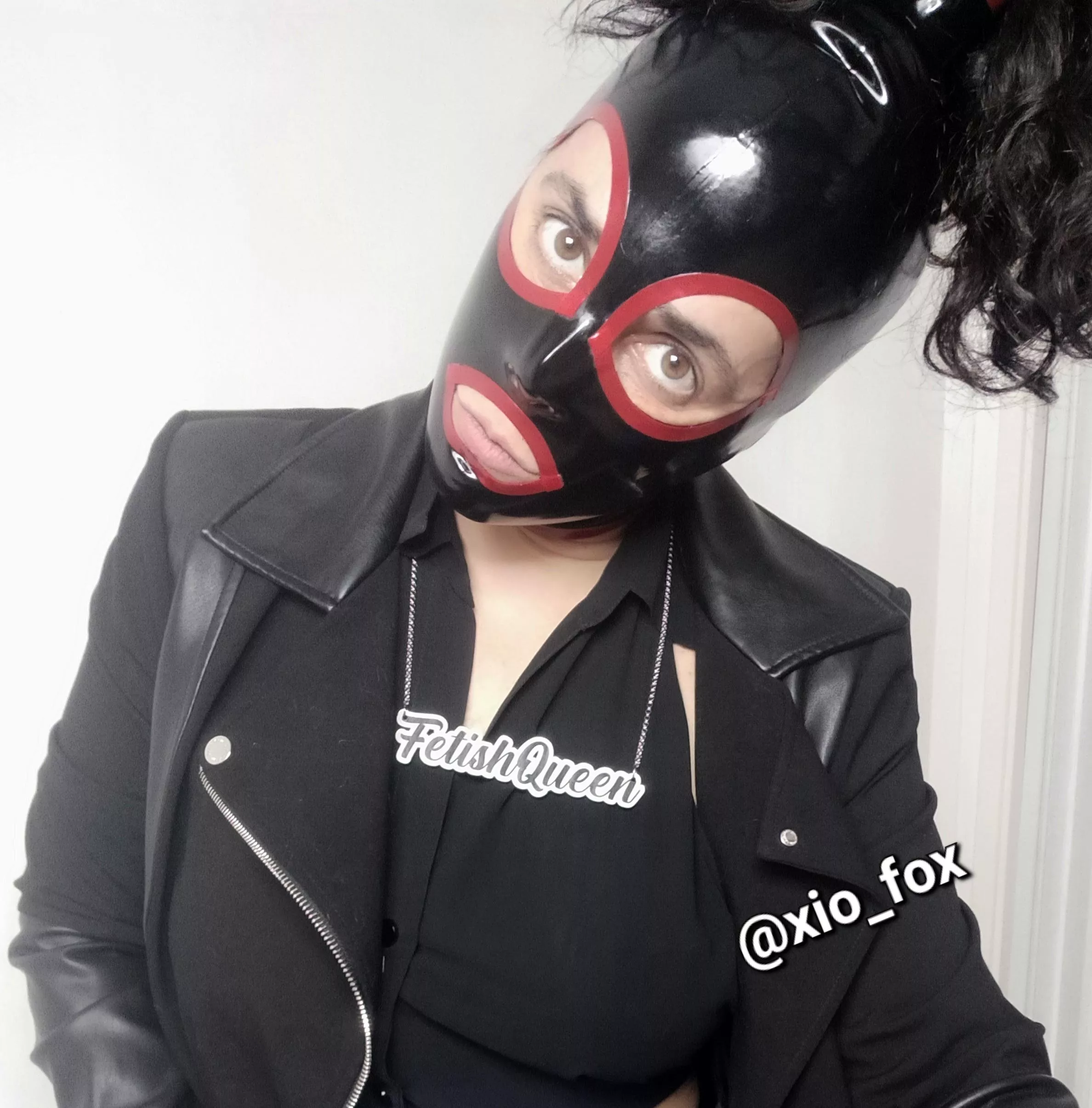 Nothing makes me feel sexier than my latex hoods posted by Mistress_Xiomara_Fox