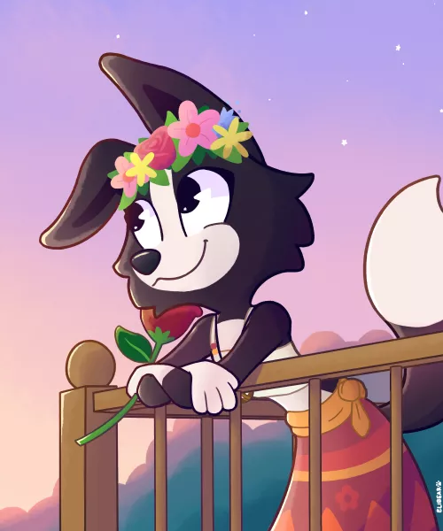 She's so high, high above me~ [art by me] by skyesavage