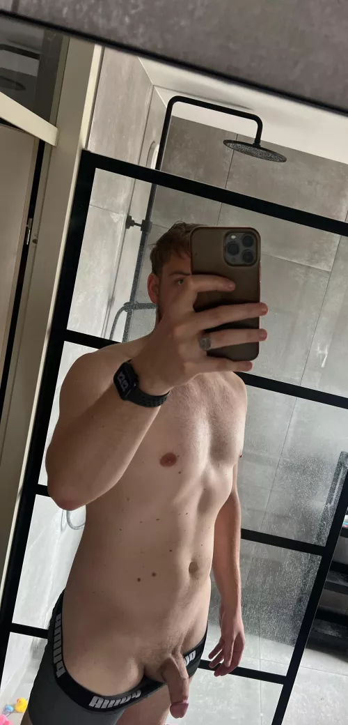 Still sweaty from the gym by JS1818