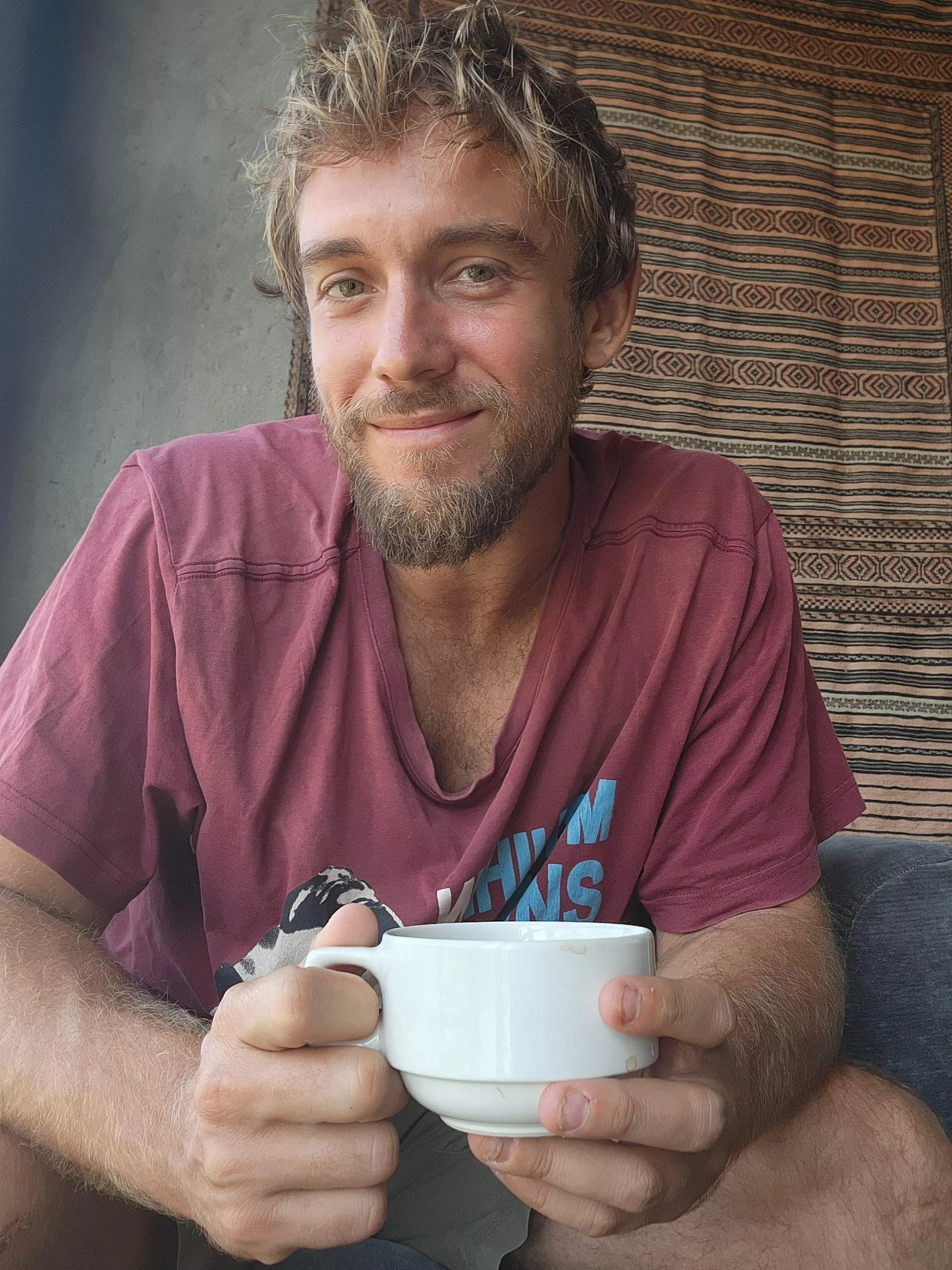 Wake up at 7 and not complaining because I get a cool coffee... if ever you relate posted by LongJohnDeacon