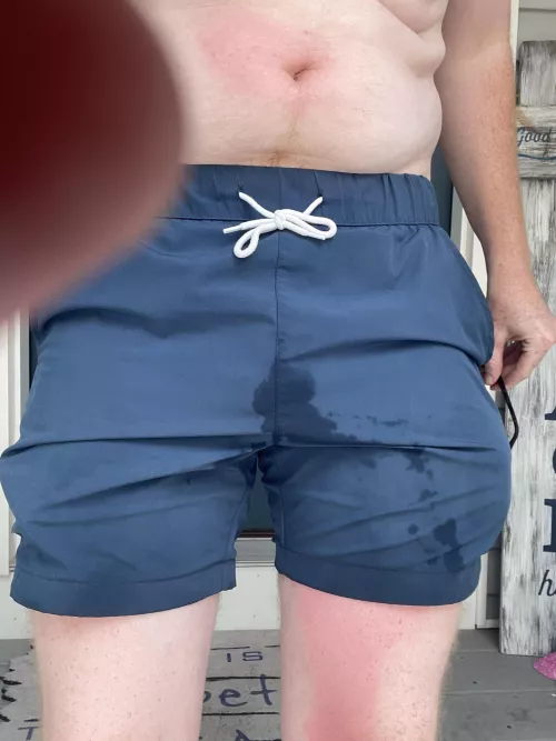 Was rushing home and leaked a little by collegetightywhities