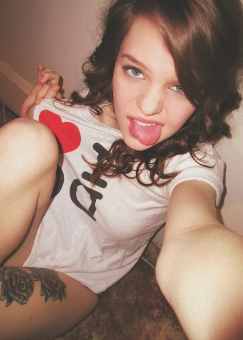 Who's gonna rip my clothes off? 😜 by TonguetypeGirl