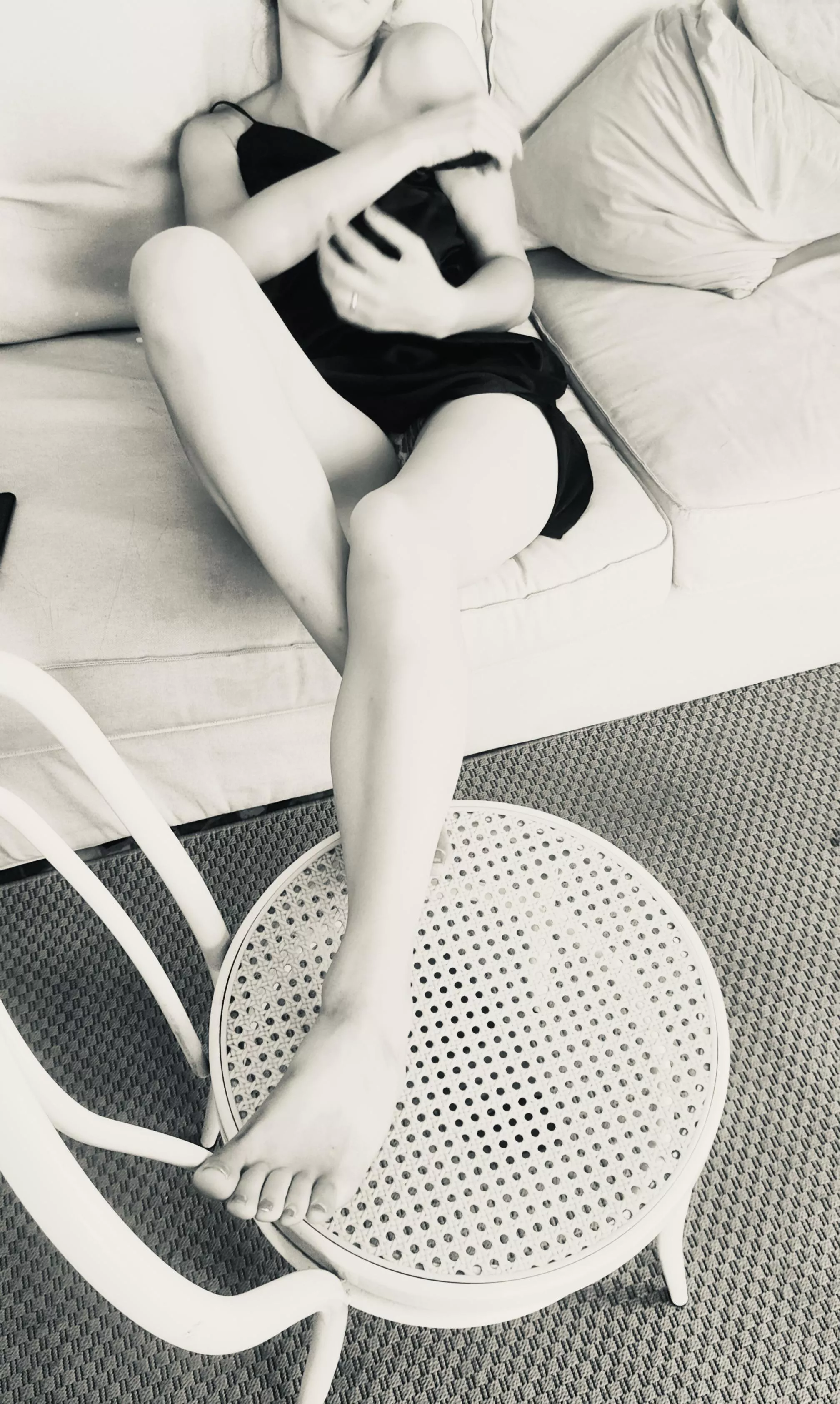 You get to lick one thing only..choose wisely 🖤🐇 posted by CamillaMarvelfeet