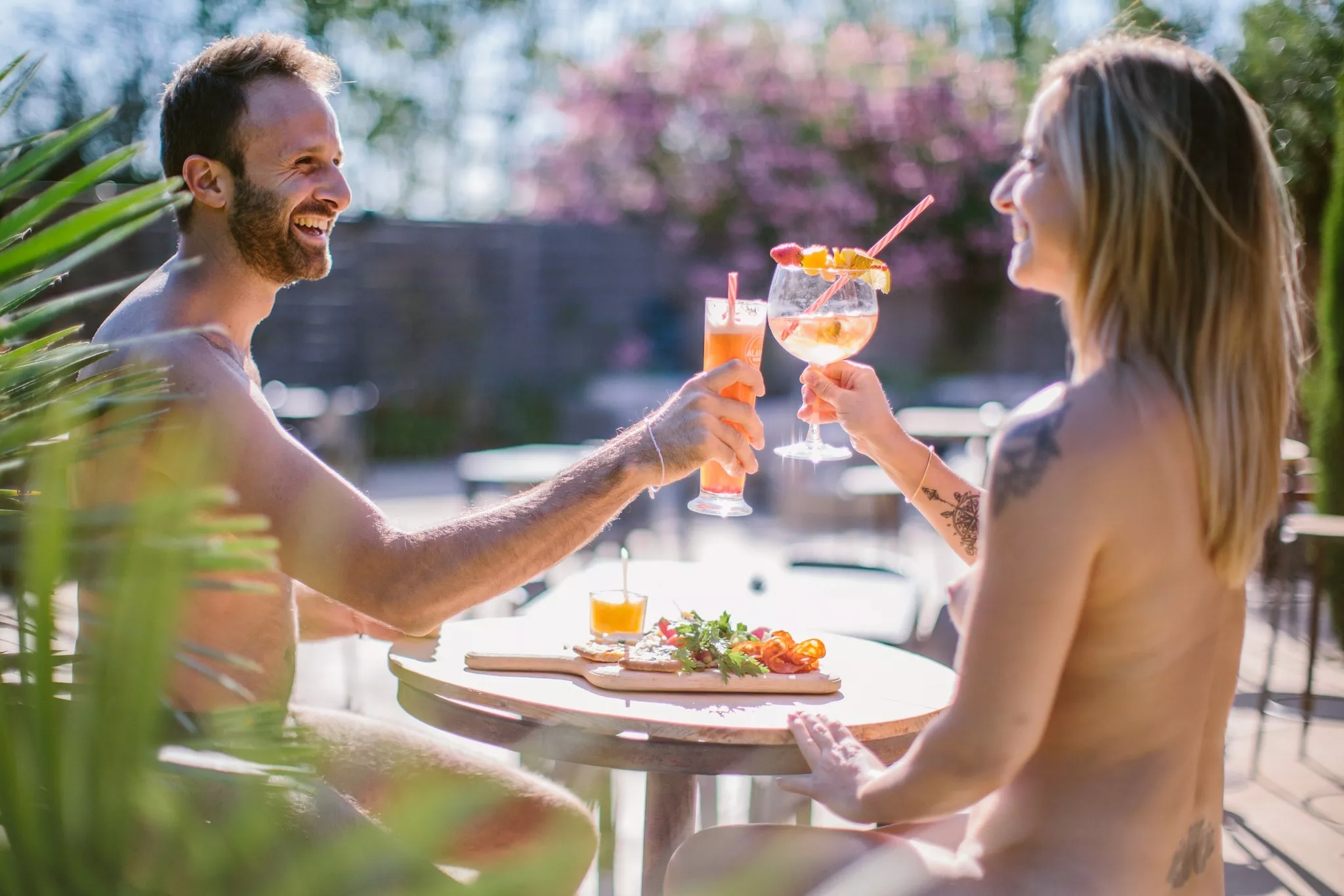 Cheers! posted by NaturistPictures