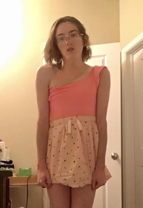 Daddy I’m stuck in my little sister’s pink dress 😰 by onmykneesforcock